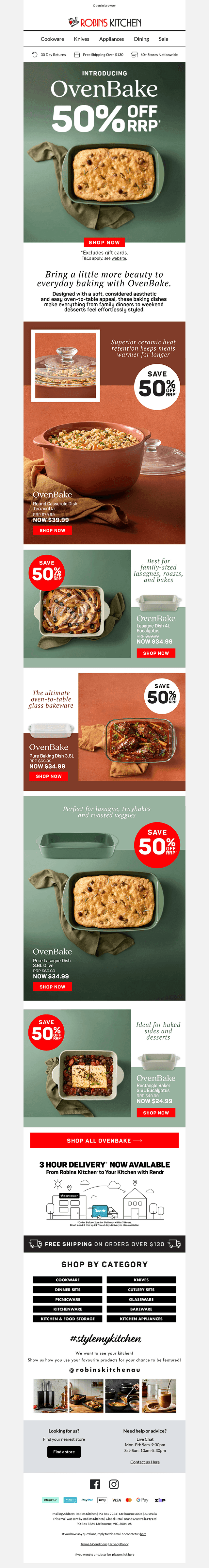 Meet OvenBake: made to serve 👩‍🍳