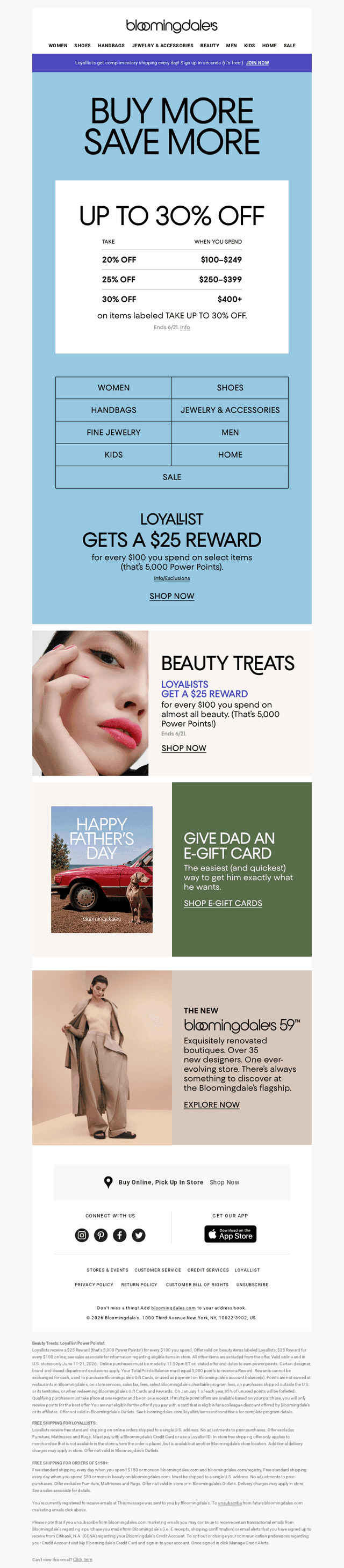 Take up to 30% off