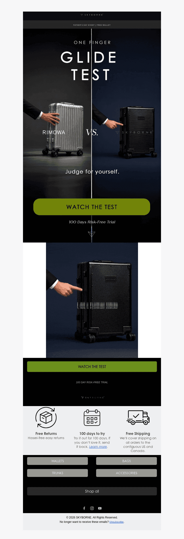 SKYBORNE vs. RIMOWA