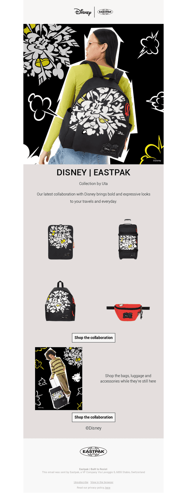 Go bold with Disney | Eastpak