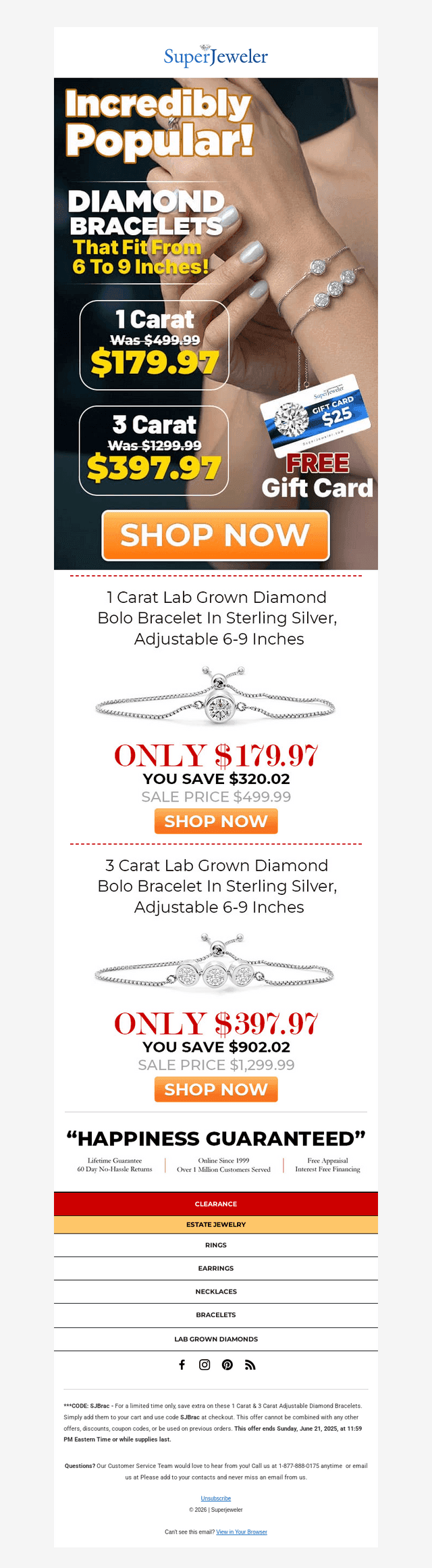 SuperJeweler email from Tue, Jun 16, 2026