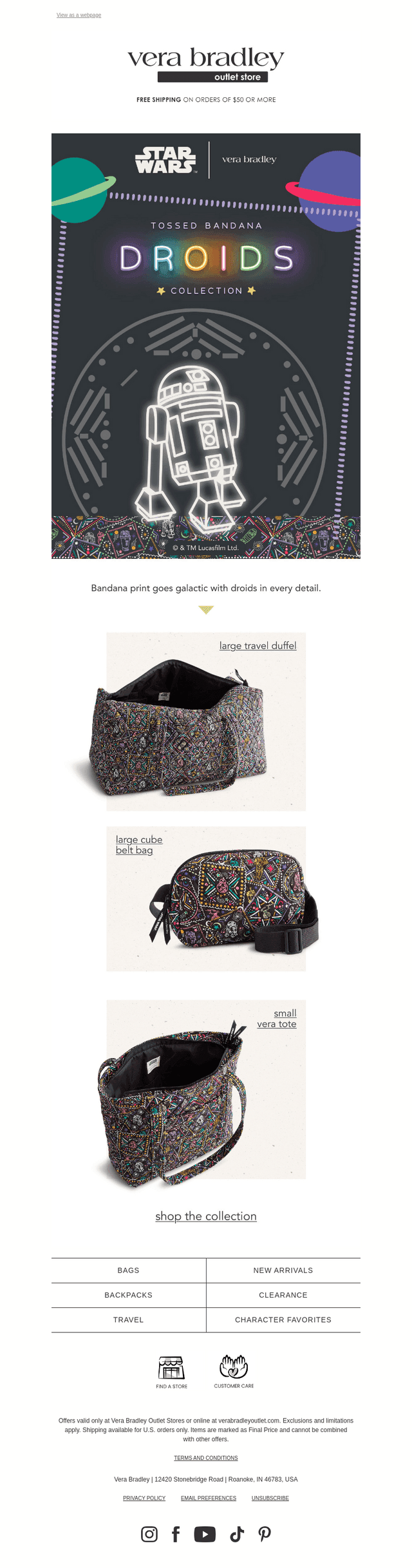 Star Wars™ | Vera Bradley strikes again