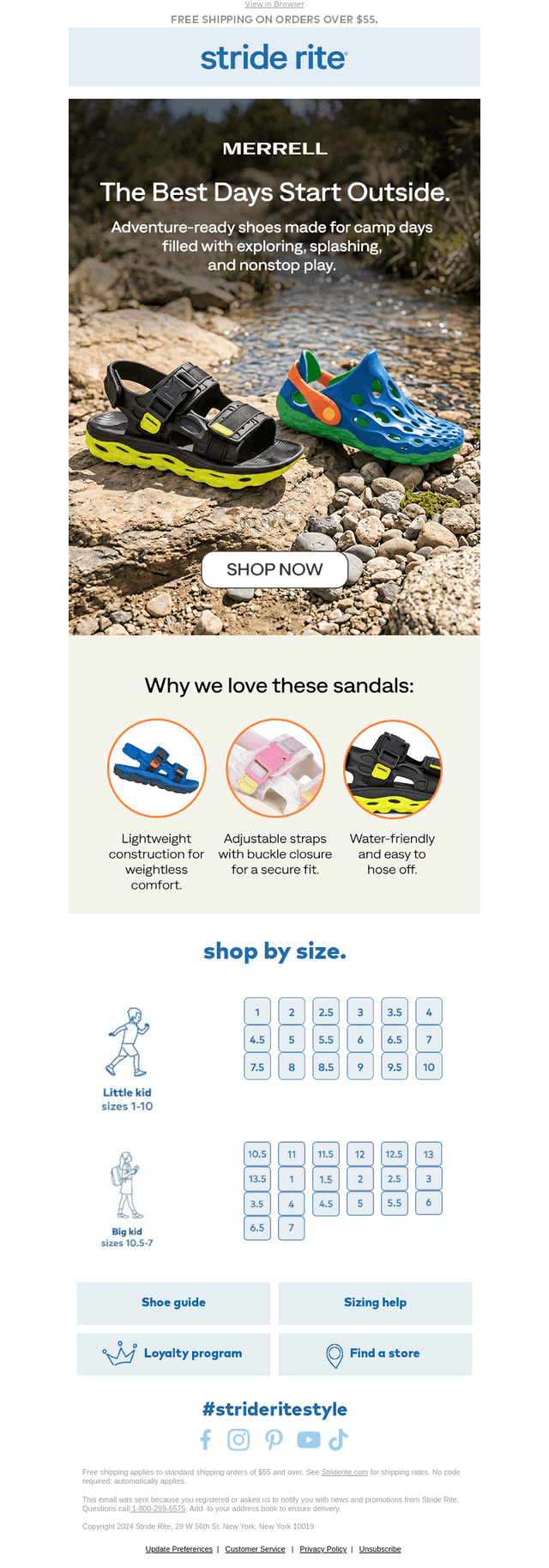 Stride Rite email from Tue, Jun 16, 2026