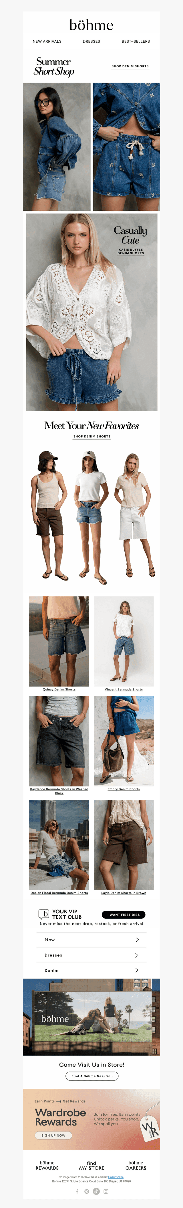 Summer Staple: DENIM SHORTS