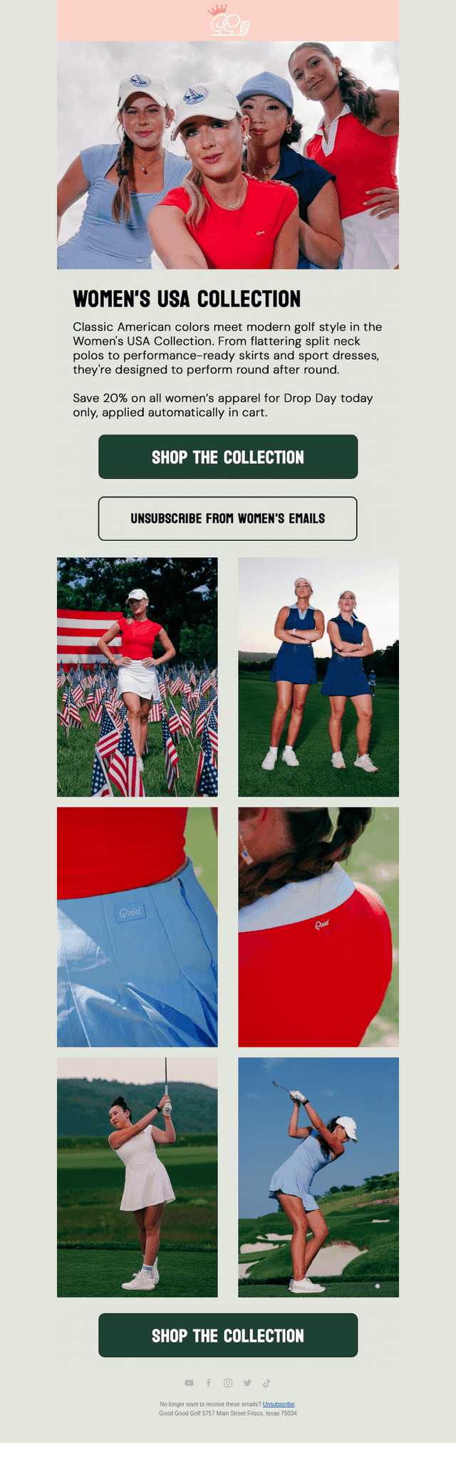 New: Women's USA Collection