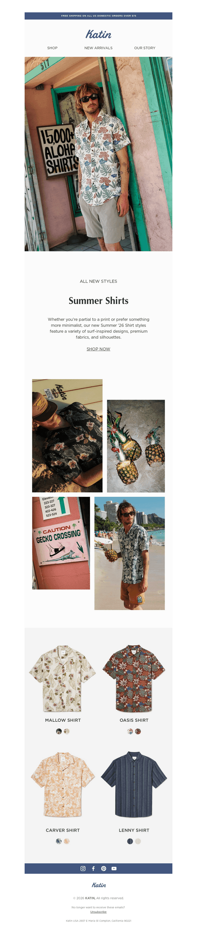 All New - Summer Shirts