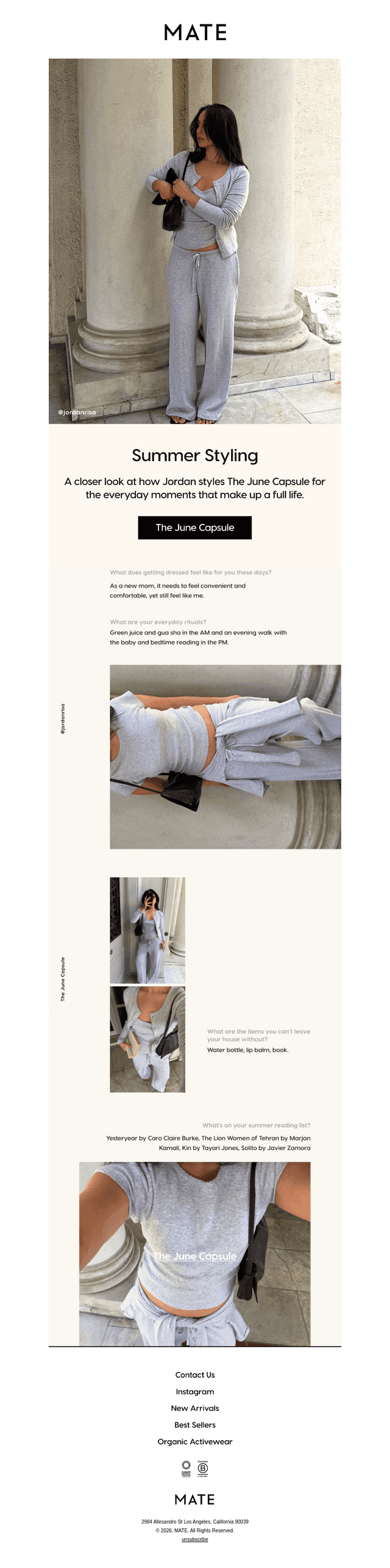 STYLING THE JUNE CAPSULE