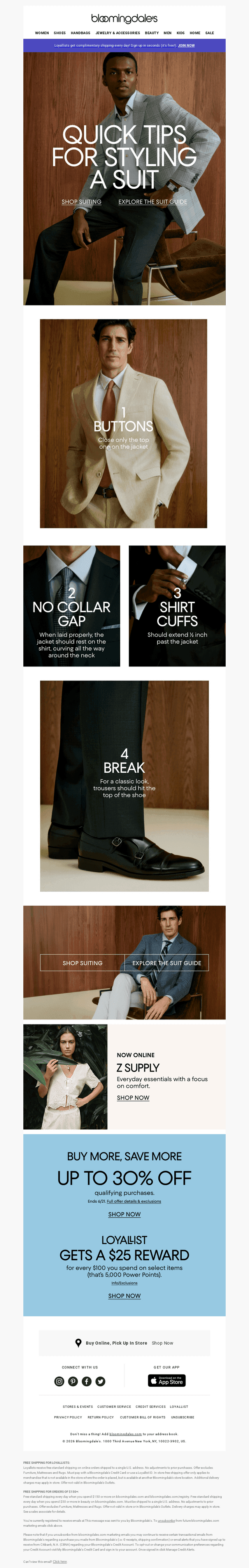 How to style a suit