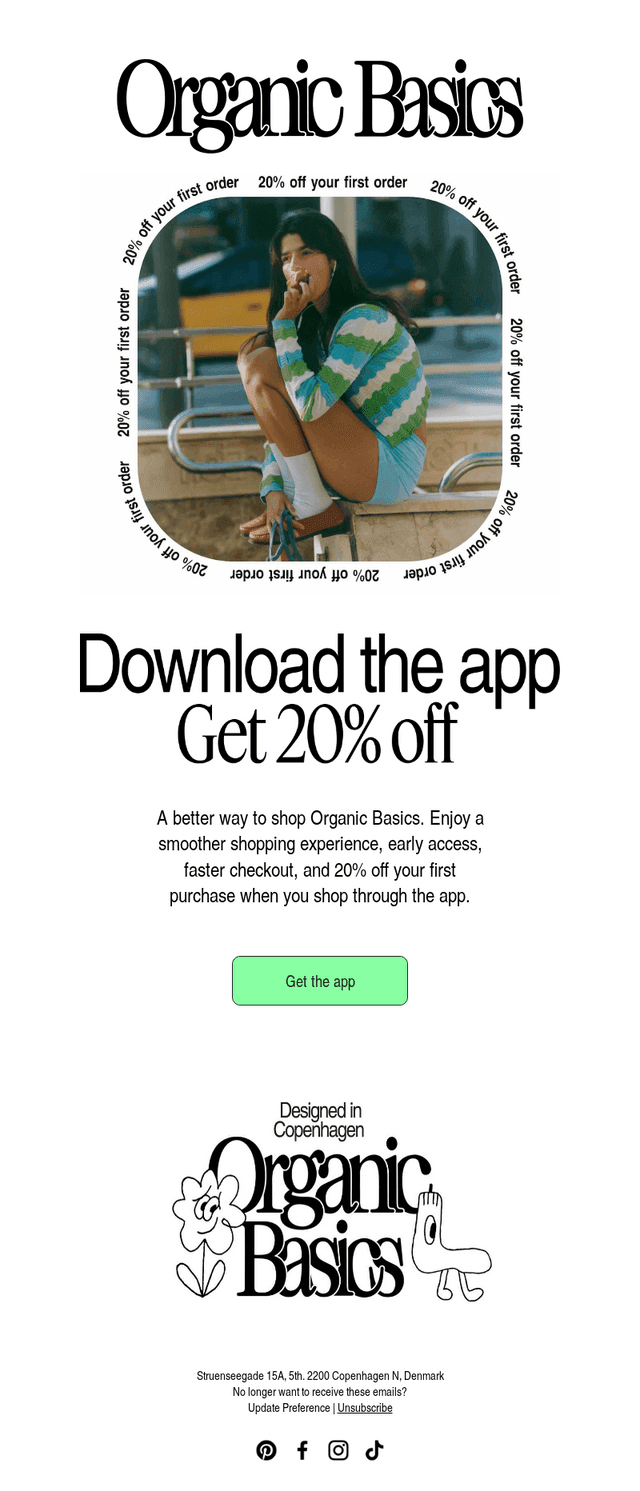 Organic Basics email from Thu, Jun 18, 2026