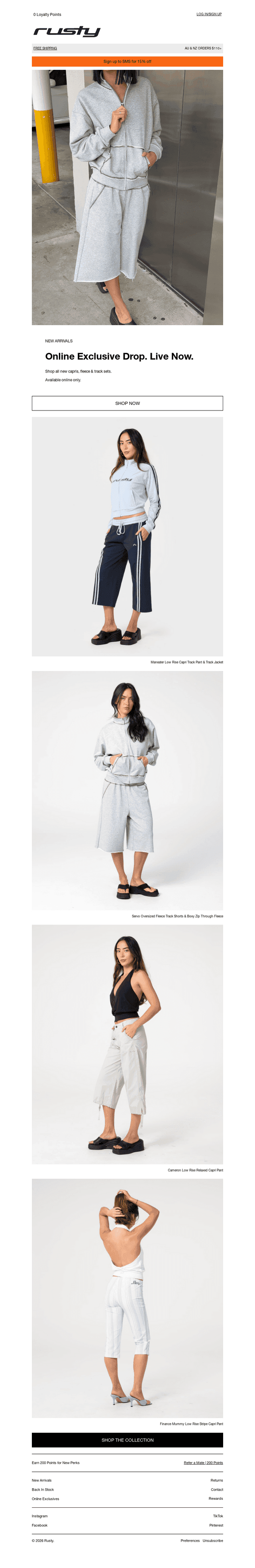 Online Exclusive Drop | LIVE NOW