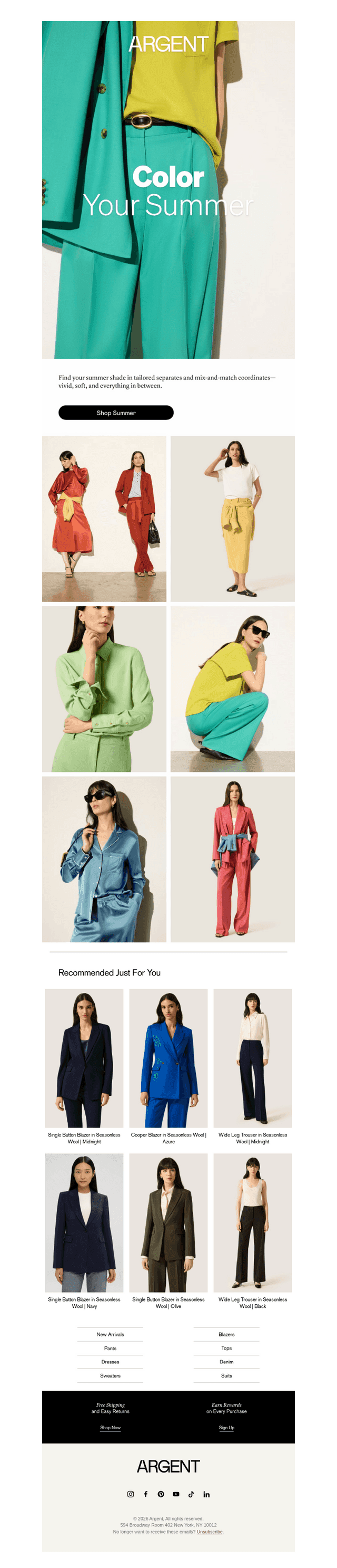 New Arrivals | Color Your Summer