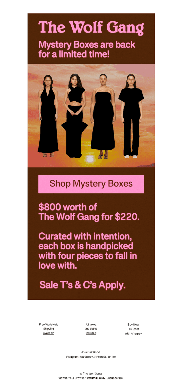 Our Mystery Boxes are BACK!