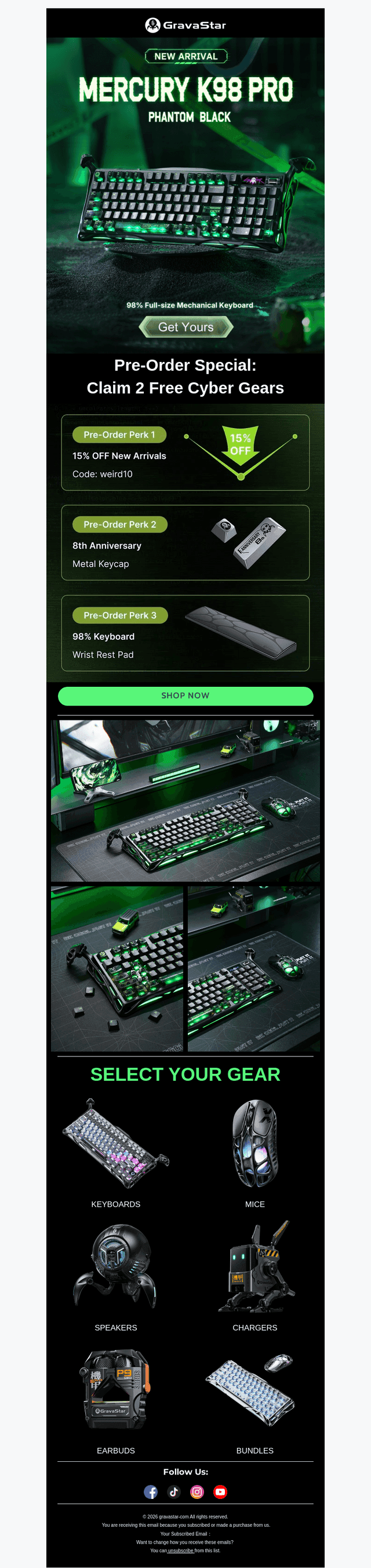 GravaStar email from Thu, Jun 18, 2026