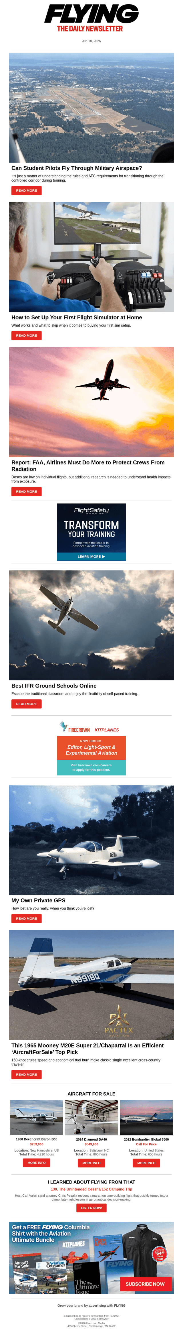 Rules for Military Airspace
