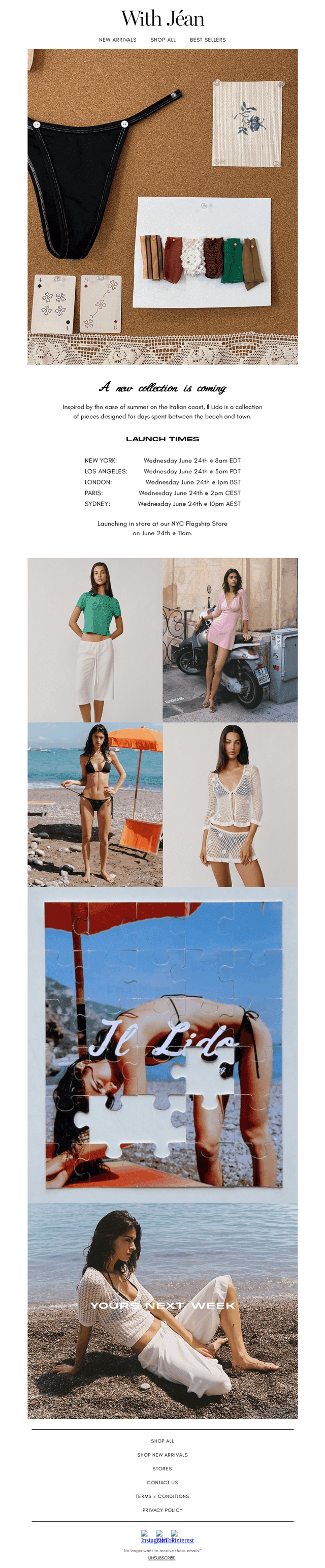 COMING SOON: ‘IL LIDO’