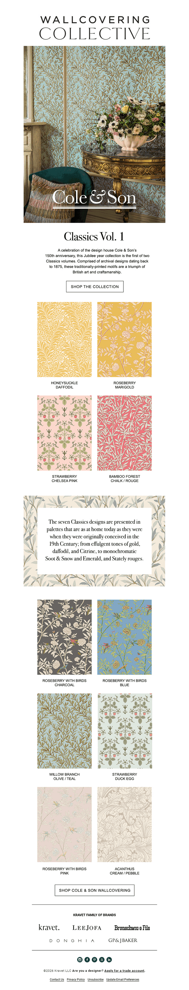 New From Cole & Son