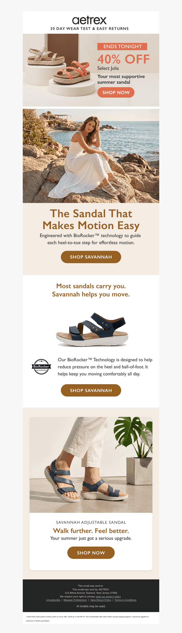 The Sandal That Keeps You Moving
