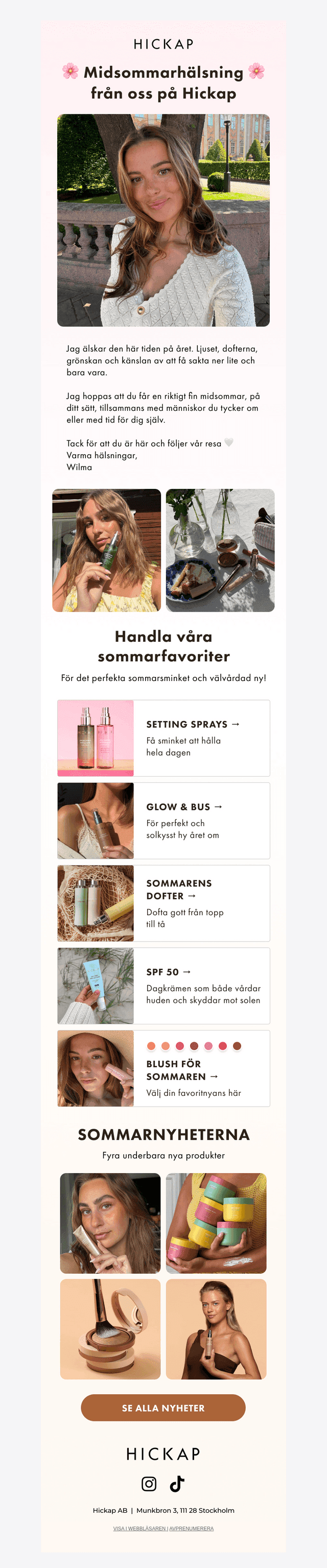 Glad midsommar från Hickap 🌼