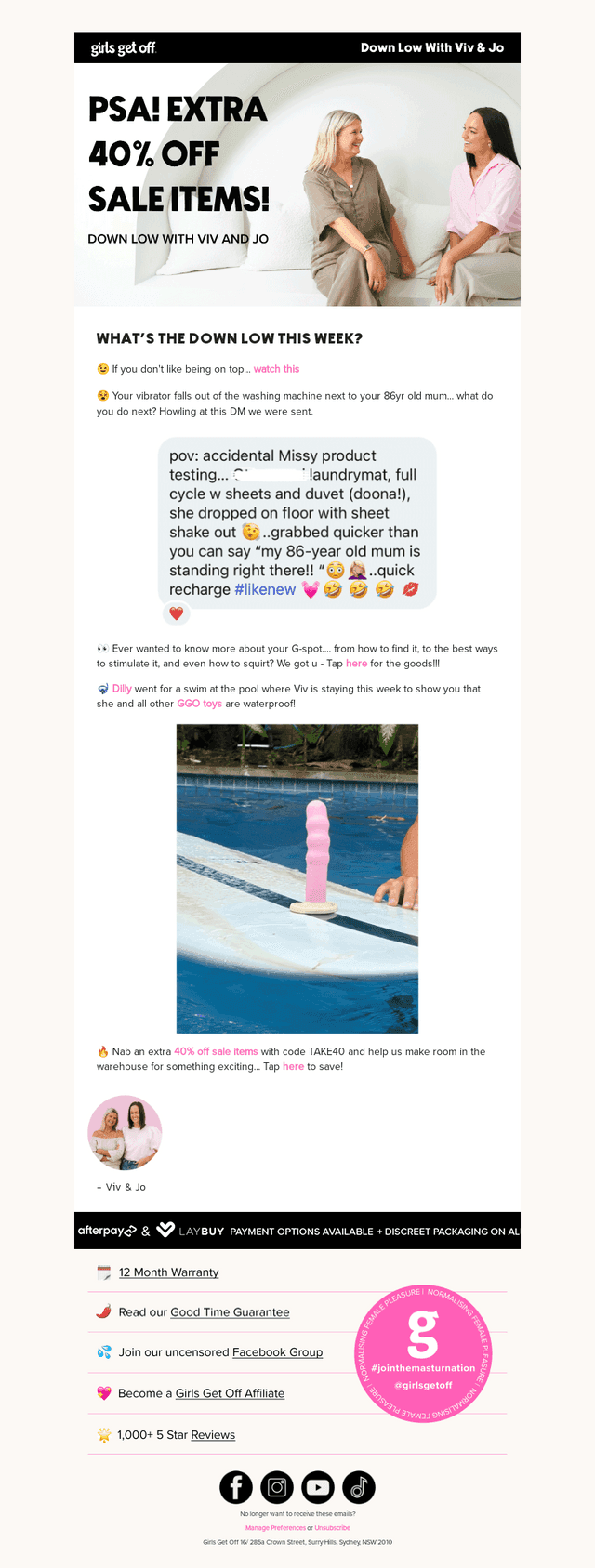 This DM had us HOWLING! 🤣