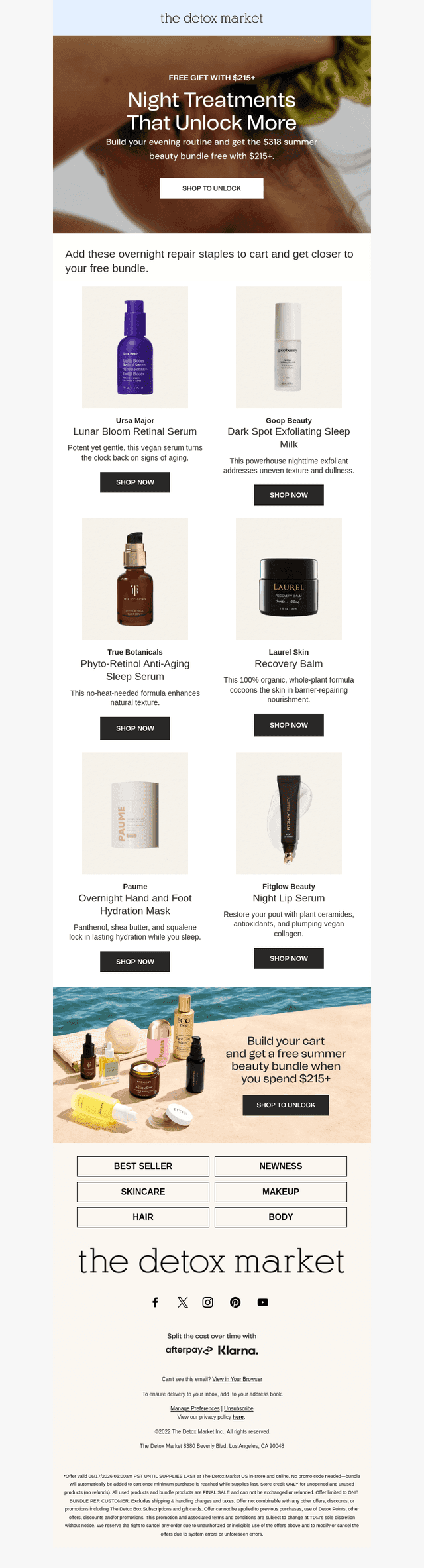 The Detox Market email from Fri, Jun 19, 2026