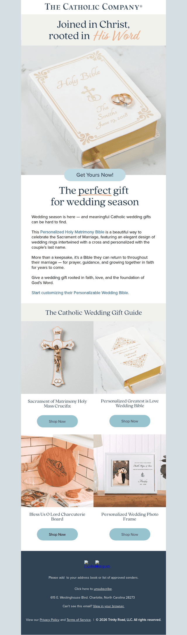 The Catholic Company email from Fri, Jun 19, 2026