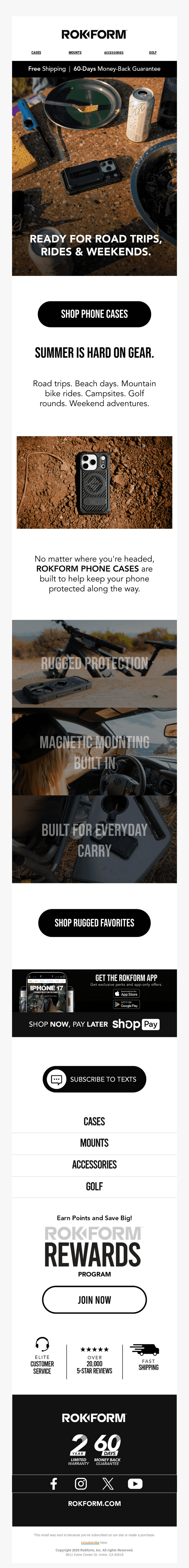 Rugged Phone Cases Built for Summer Adventures