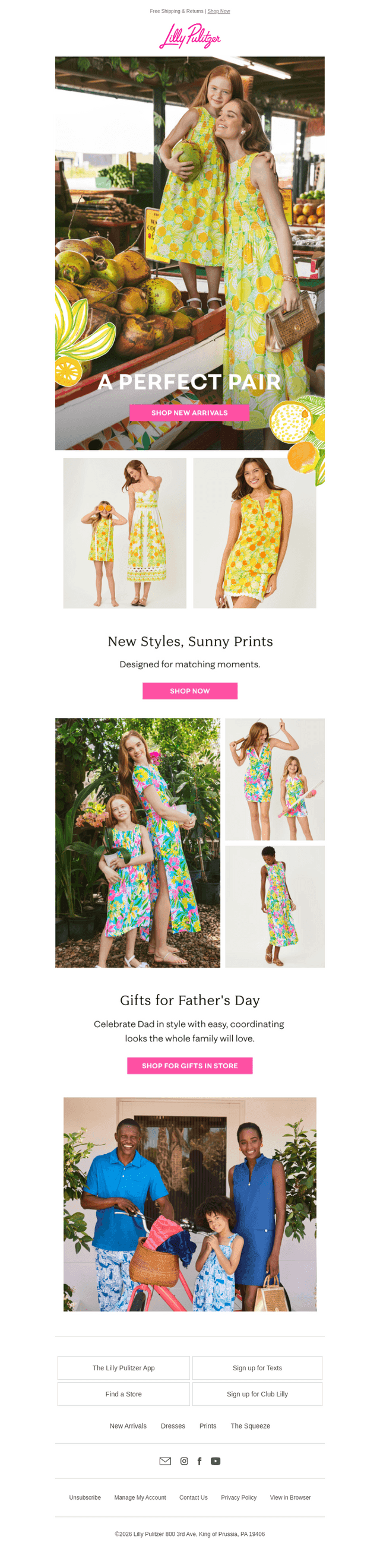 New Styles, Sunny Prints