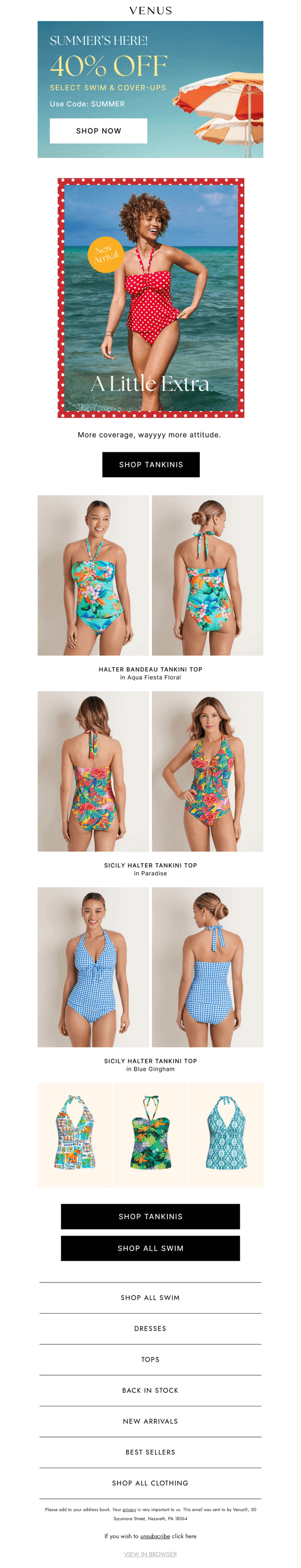 These New Tankinis = Seriously Sexy