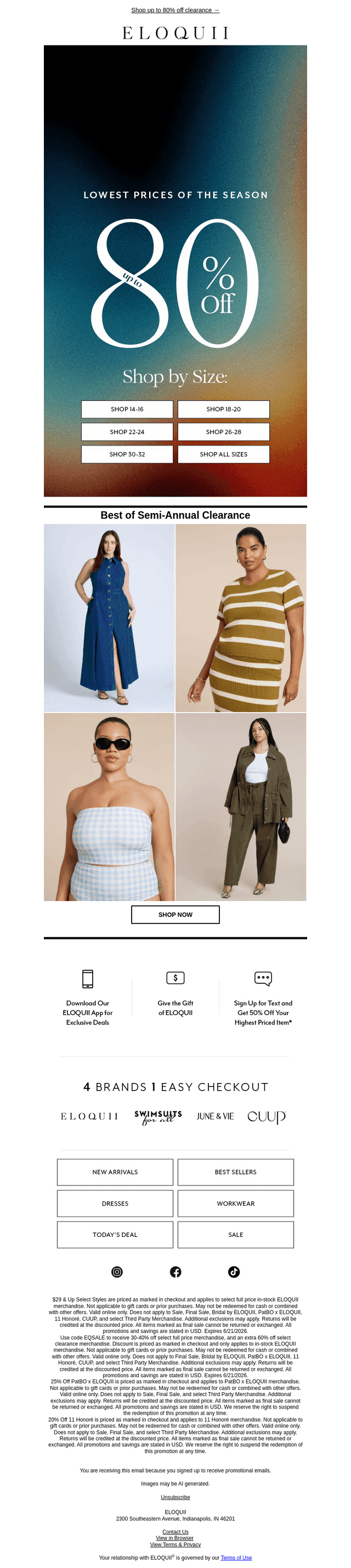 Semi-Annual Clearance is HERE ‼️
