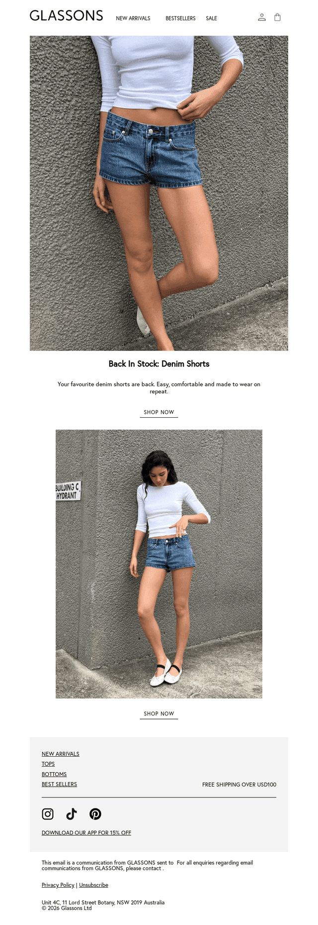 Glassons email from Fri, Jun 19, 2026