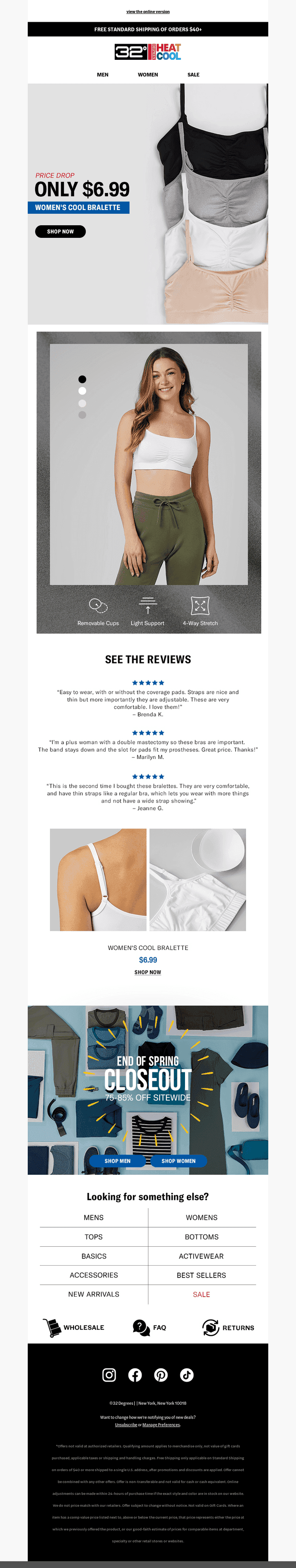 This Weekend Only: Shop The $6.99 Bralette