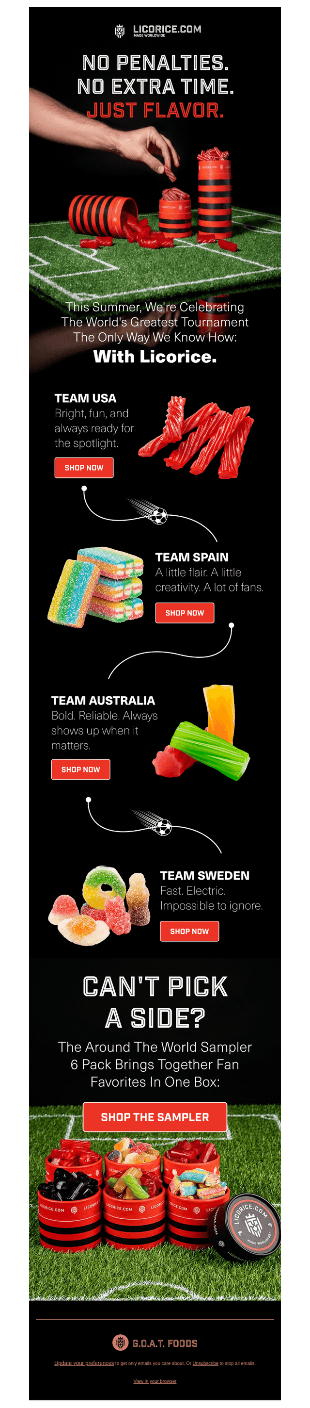 Who Wins The Licorice World Cup?