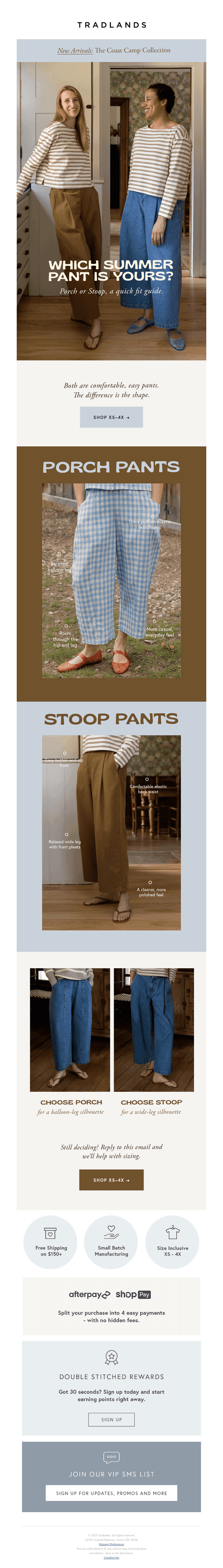 Which Summer Pant Is Yours?