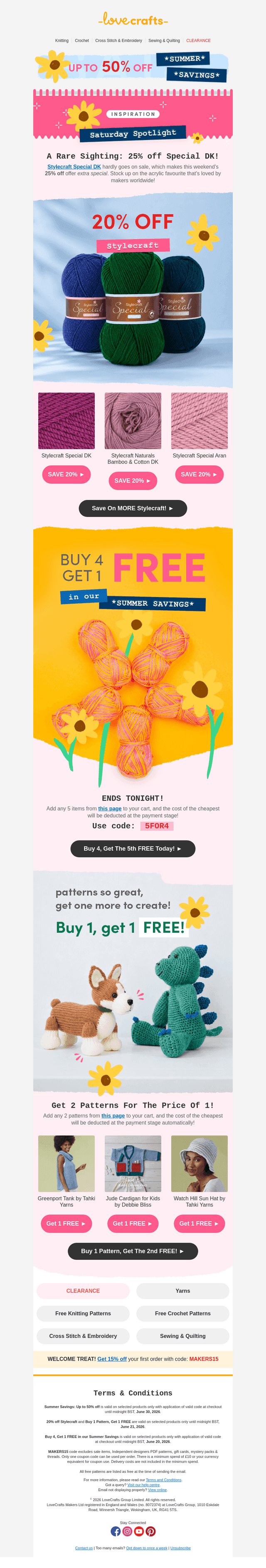 Not A Drill: 20% OFF Stylecraft‼️