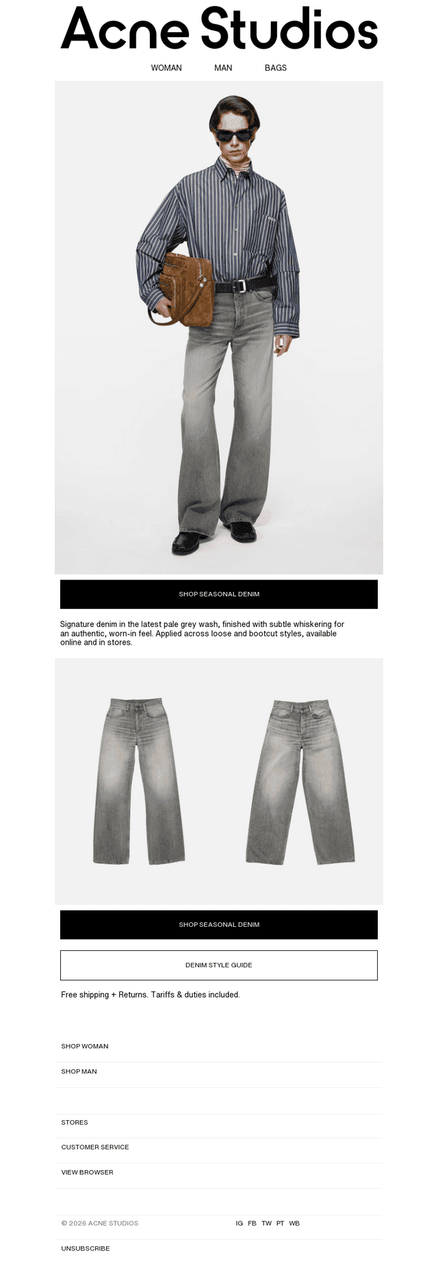 Pale Grey Denim