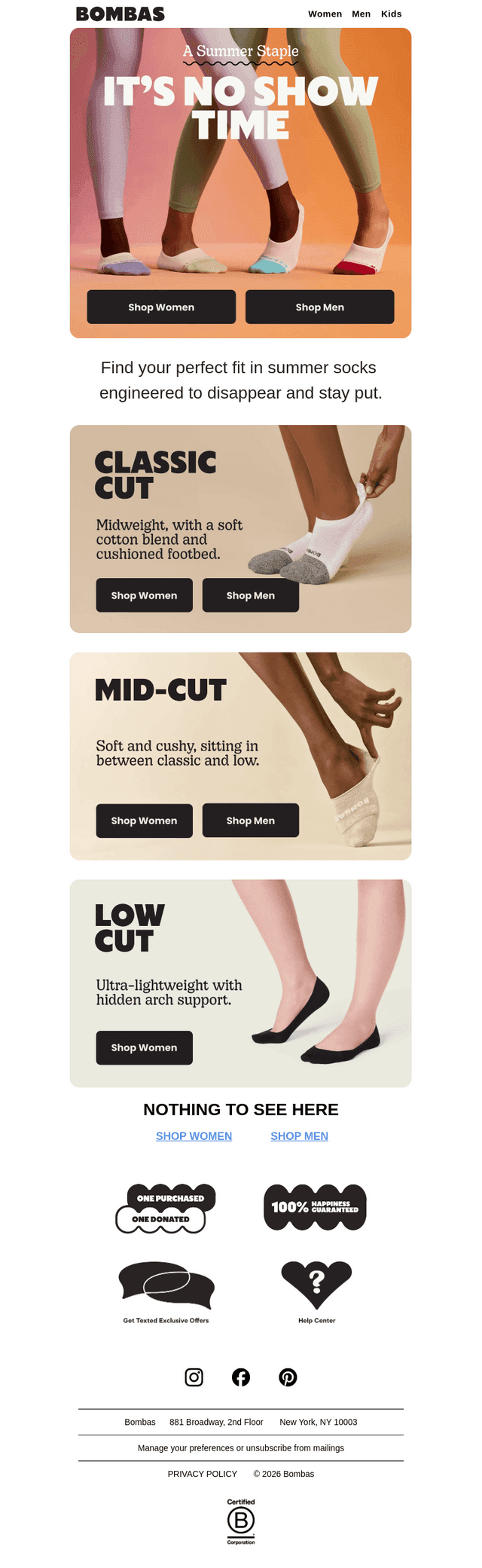 No Shows: Summer’s Favorite Sock