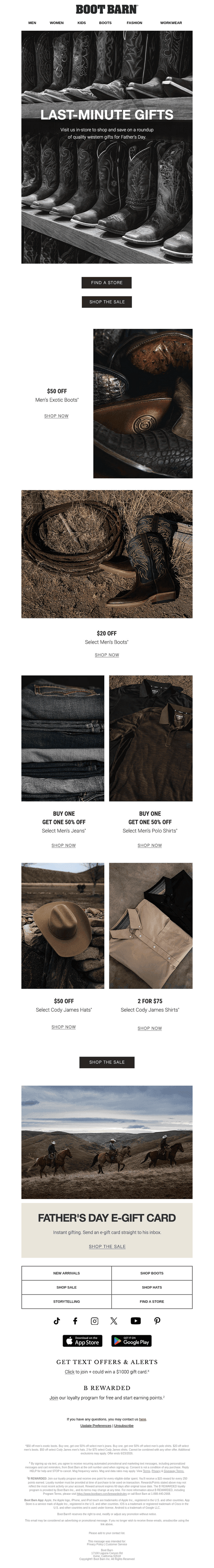Last-Minute Gifts In-Store
