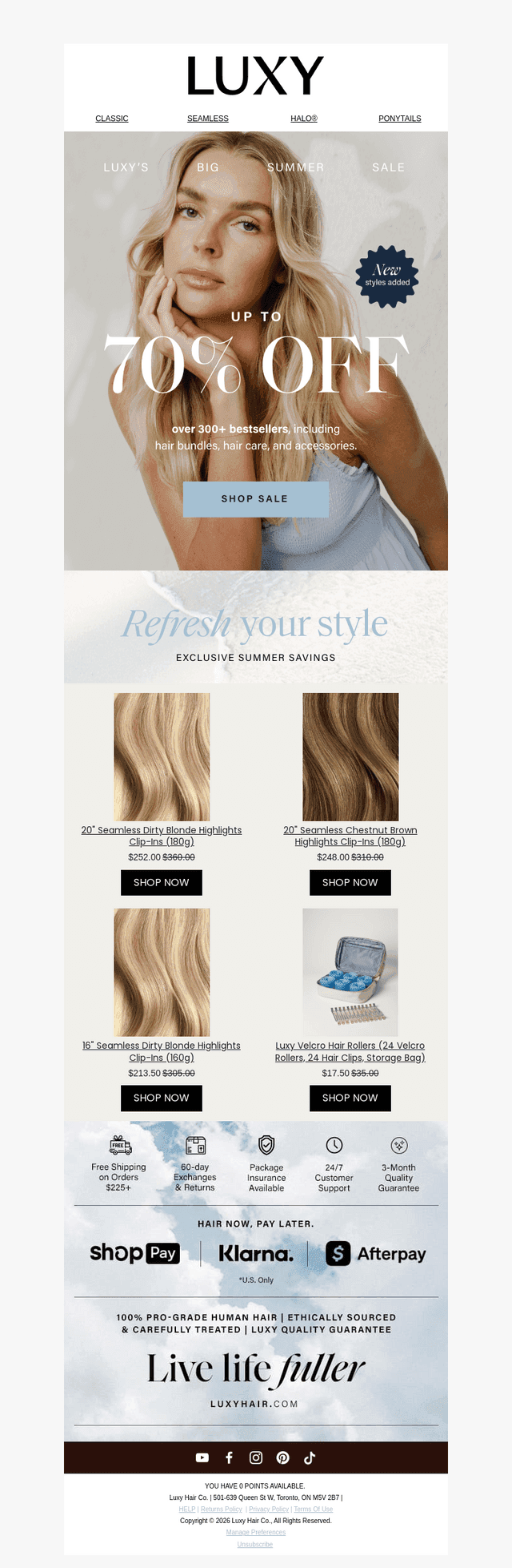 Save up to 70%
