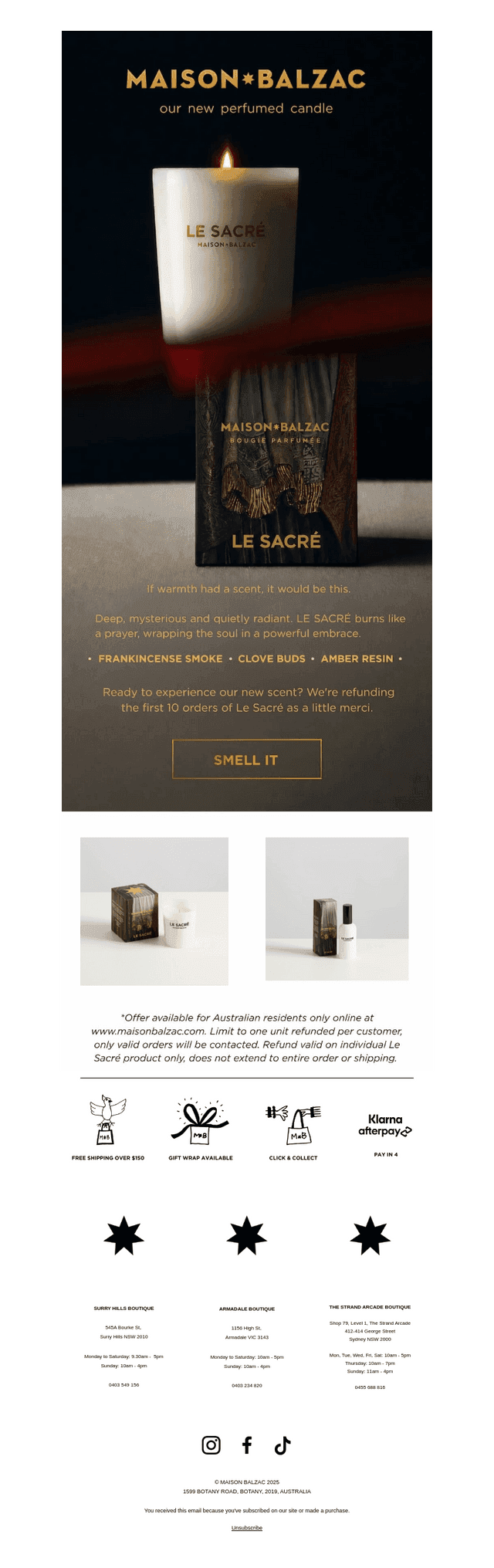 A NEW SCENT HAS ARRIVED