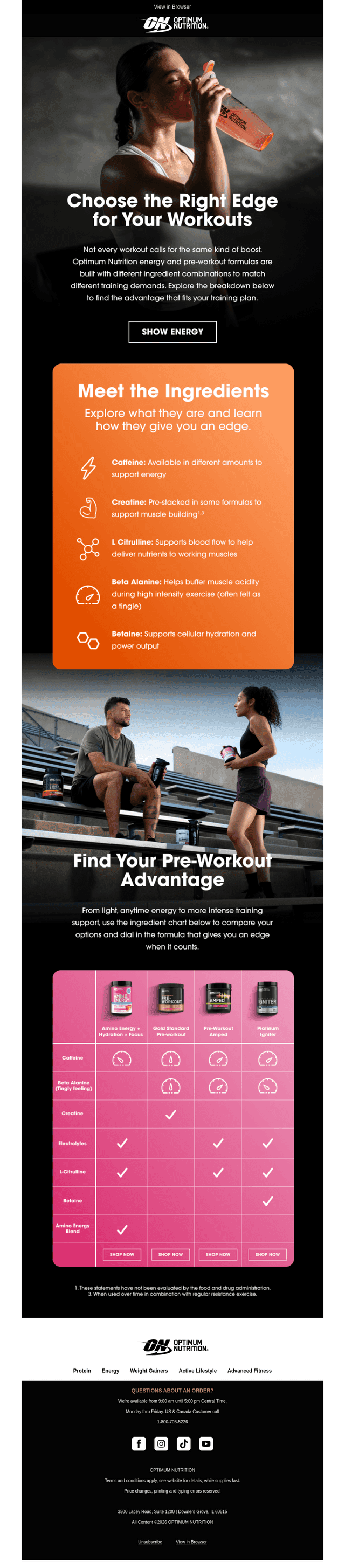 Find Your Pre-Workout Edge