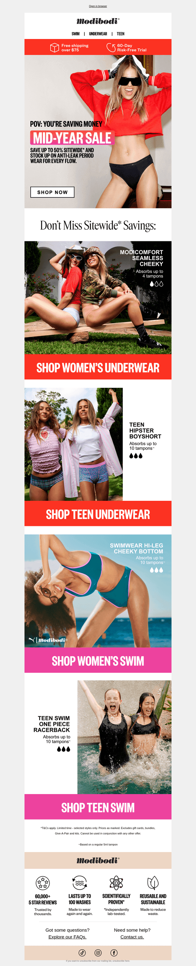 Last chance for up to 50% off!