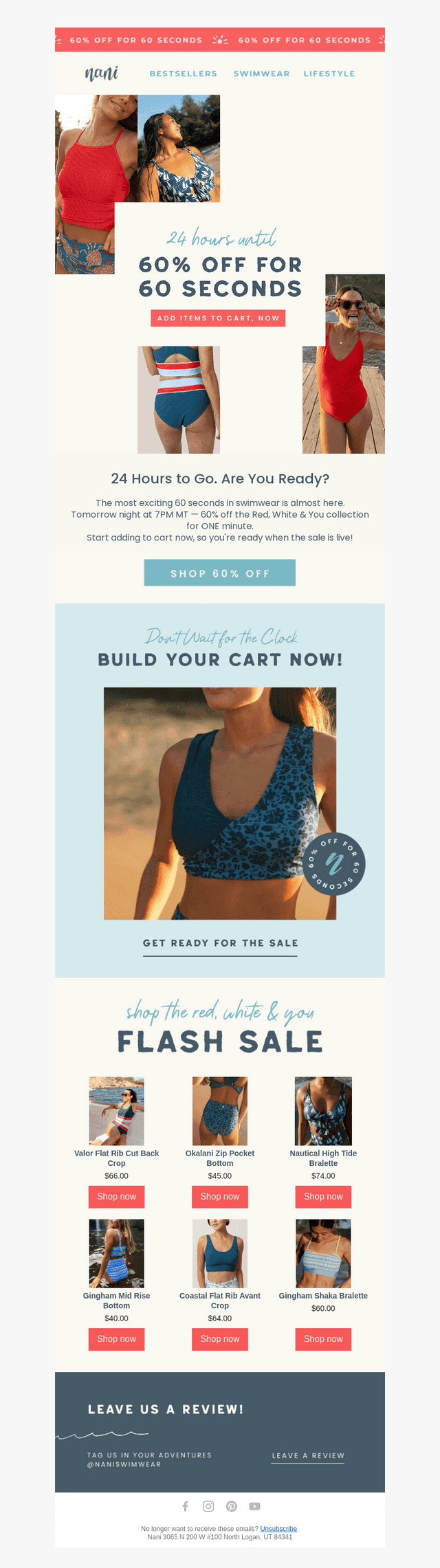 Nani Swimwear email from Sun, Jun 21, 2026