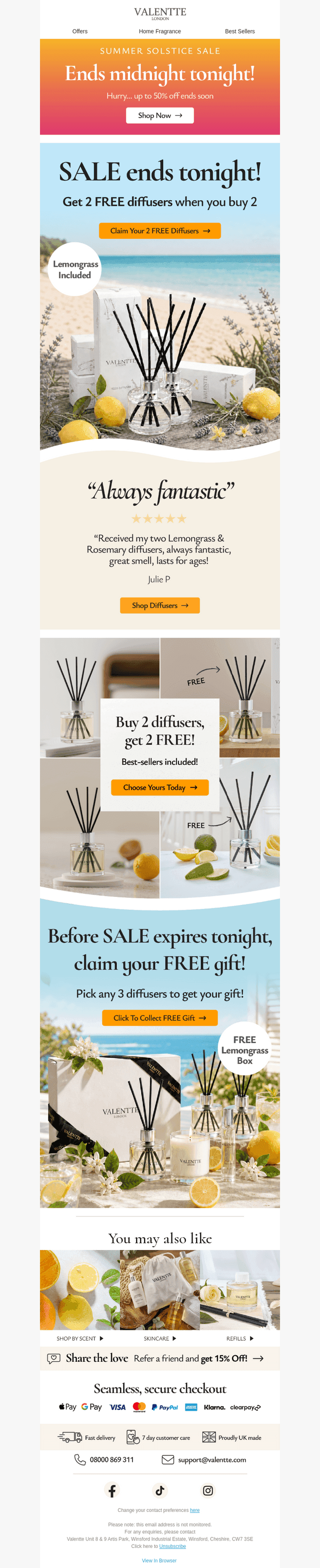 SALE alert: ends tonight 🕛