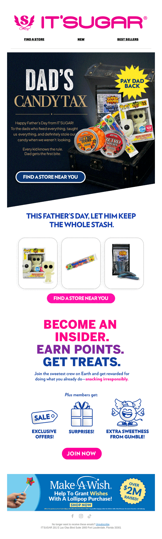 Happy Father's Day from IT'SUGAR