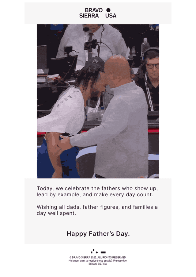 Bravo Sierra email from Sun, Jun 21, 2026