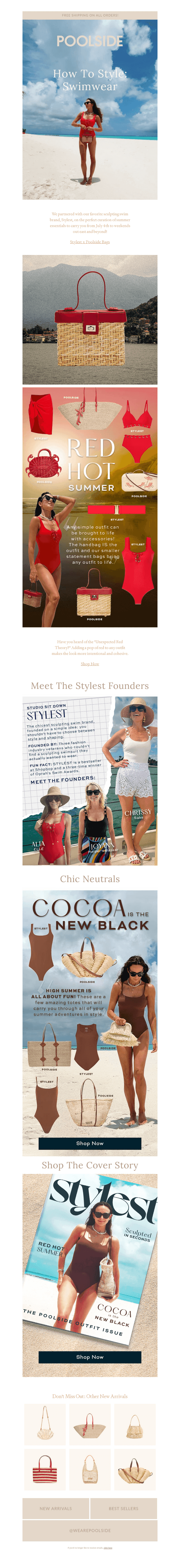 Exclusive POOLSIDE x Stylest: Shop Now!