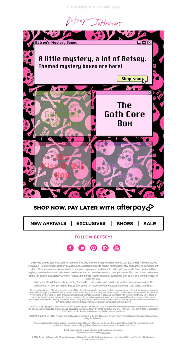MYSTERY BOXES ARE HERE AGAIN