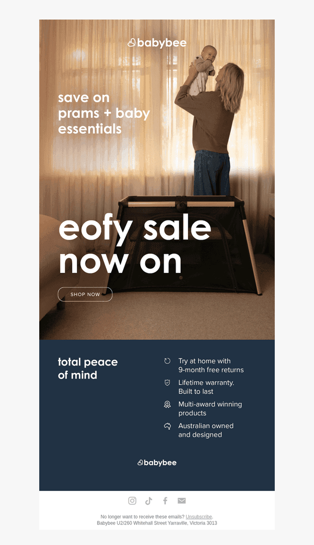 Don't miss EOFY savings
