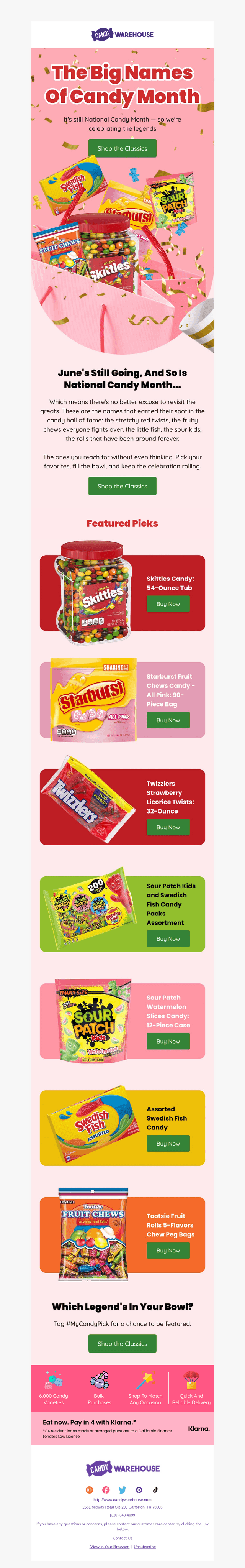 🍬 The Brands That Built Candy Month