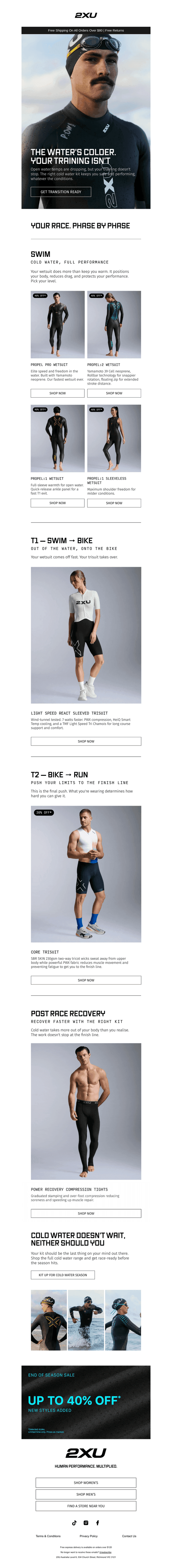 2XU email from Tue, Jun 23, 2026